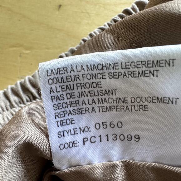 Vintage Jamie Sadock Jogger Pants Elastic Waistband Slash Pockets Brown Small - Picture 4 of 7